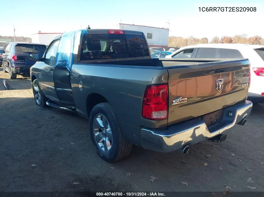 2014 Ram 1500 Big Horn VIN: 1C6RR7GT2ES20908 Lot: 40740780