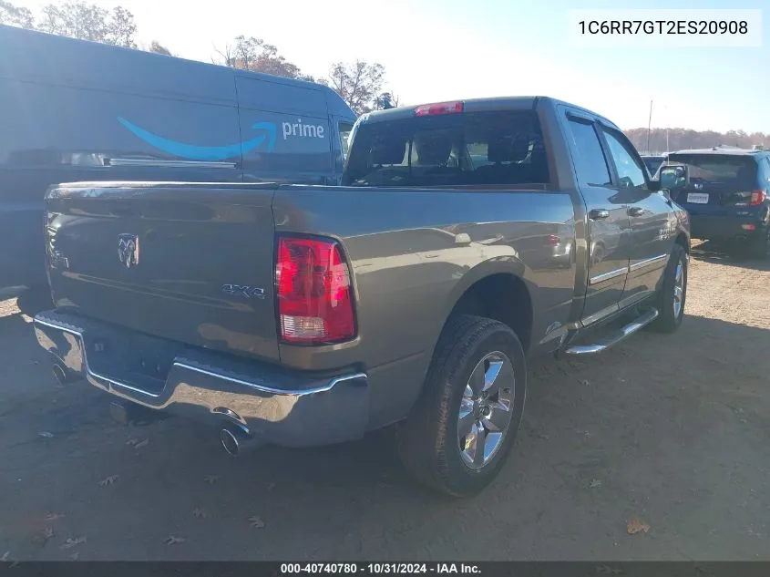 2014 Ram 1500 Big Horn VIN: 1C6RR7GT2ES20908 Lot: 40740780