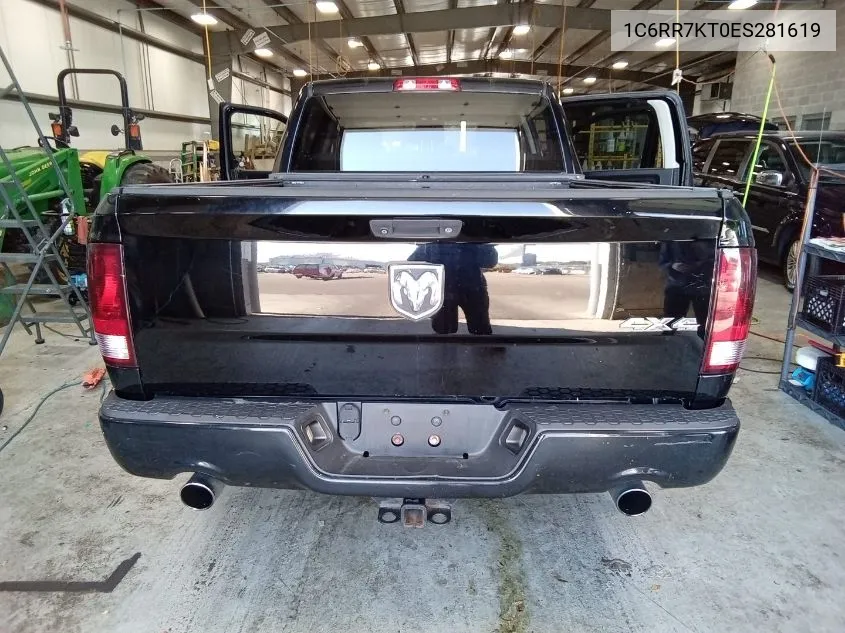 2014 Ram 1500 Express VIN: 1C6RR7KT0ES281619 Lot: 40757220