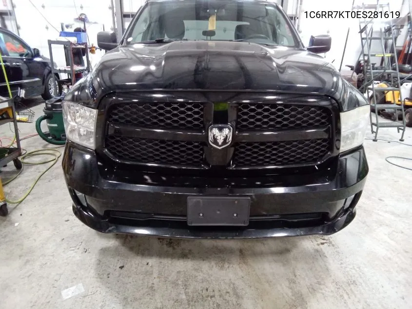 2014 Ram 1500 Express VIN: 1C6RR7KT0ES281619 Lot: 40757220