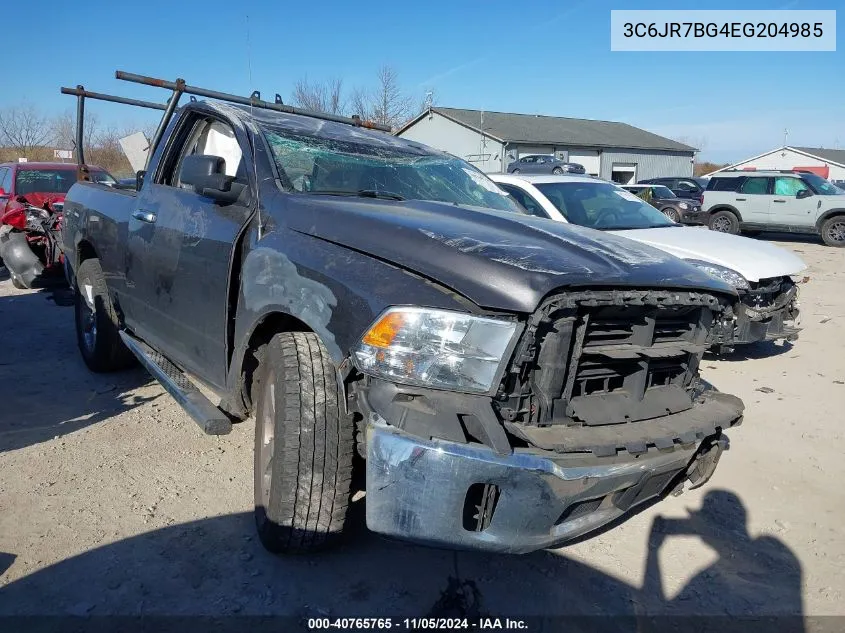 2014 Ram 1500 Big Horn VIN: 3C6JR7BG4EG204985 Lot: 40765765