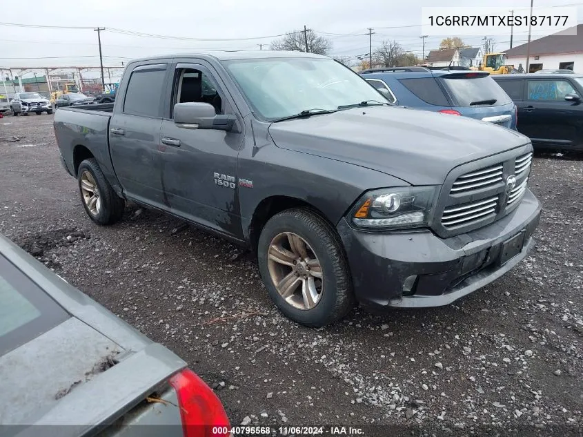 2014 Ram 1500 Sport VIN: 1C6RR7MTXES187177 Lot: 40795568