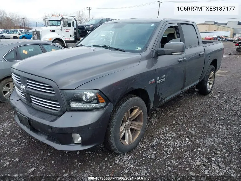 2014 Ram 1500 Sport VIN: 1C6RR7MTXES187177 Lot: 40795568