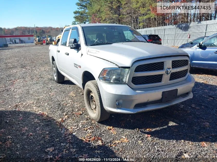 2014 Ram 1500 Express VIN: 1C6RR7KTXES447435 Lot: 40829020