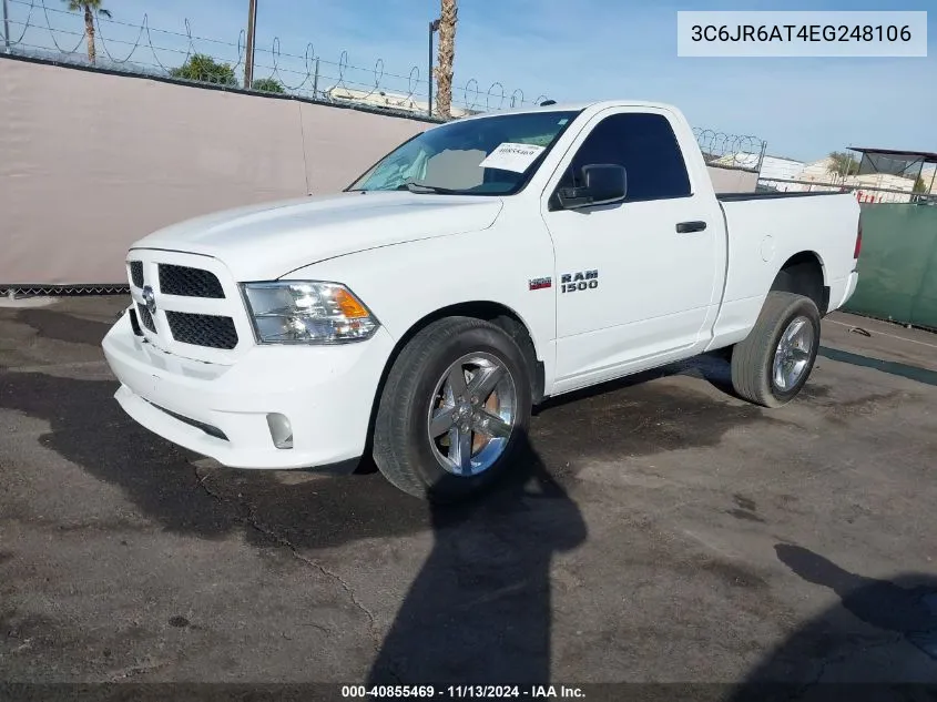 3C6JR6AT4EG248106 2014 Ram 1500 Express