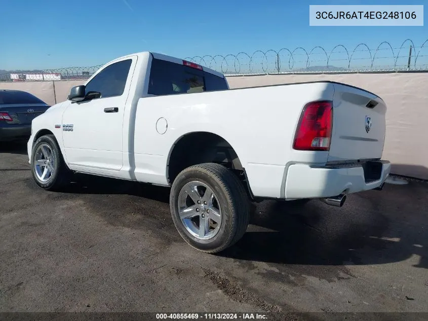 3C6JR6AT4EG248106 2014 Ram 1500 Express