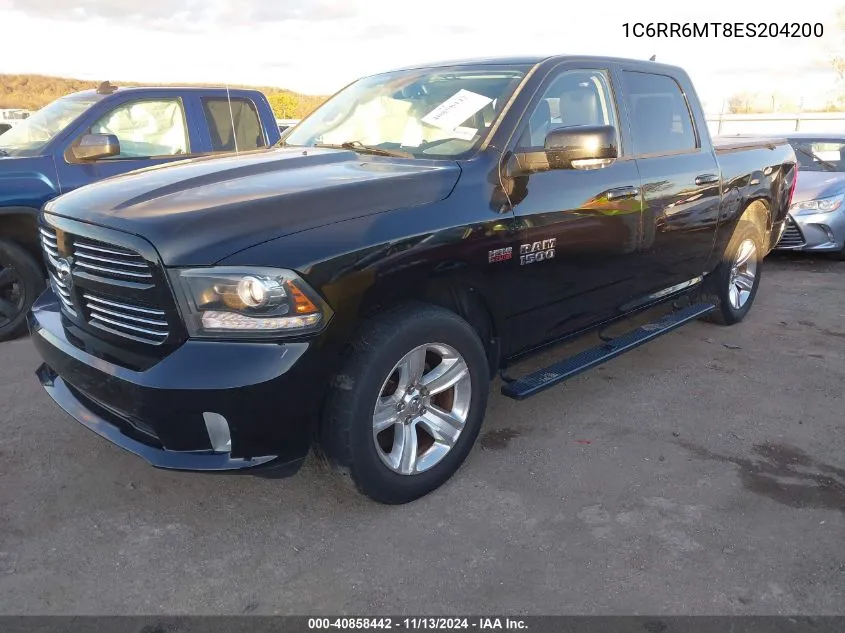 2014 Ram 1500 Sport VIN: 1C6RR6MT8ES204200 Lot: 40858442