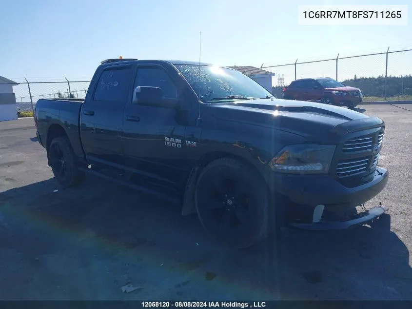 1C6RR7MT8FS711265 2015 Ram 1500 Sport