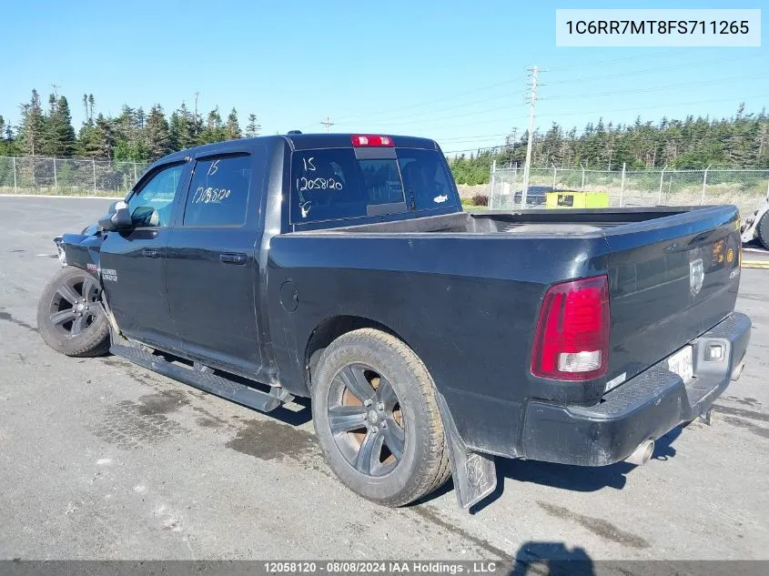 1C6RR7MT8FS711265 2015 Ram 1500 Sport