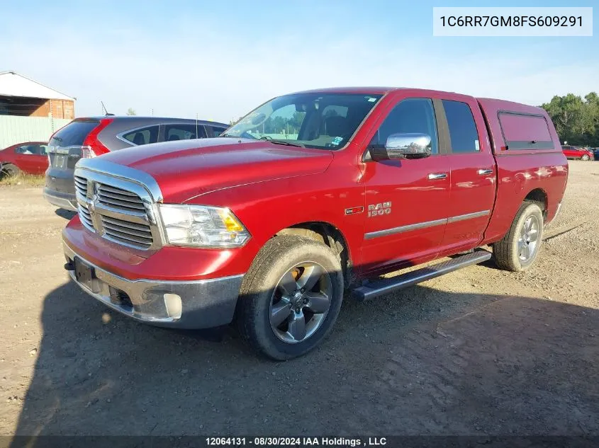 1C6RR7GM8FS609291 2015 Ram 1500 Slt