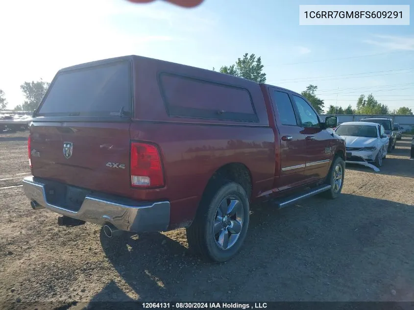 1C6RR7GM8FS609291 2015 Ram 1500 Slt