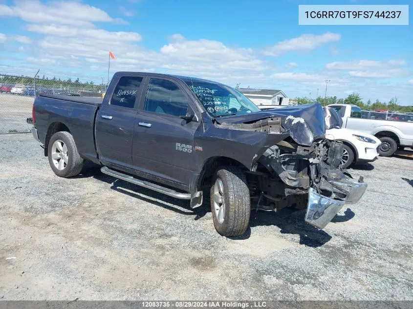 2015 Ram 1500 Slt VIN: 1C6RR7GT9FS744237 Lot: 12083735