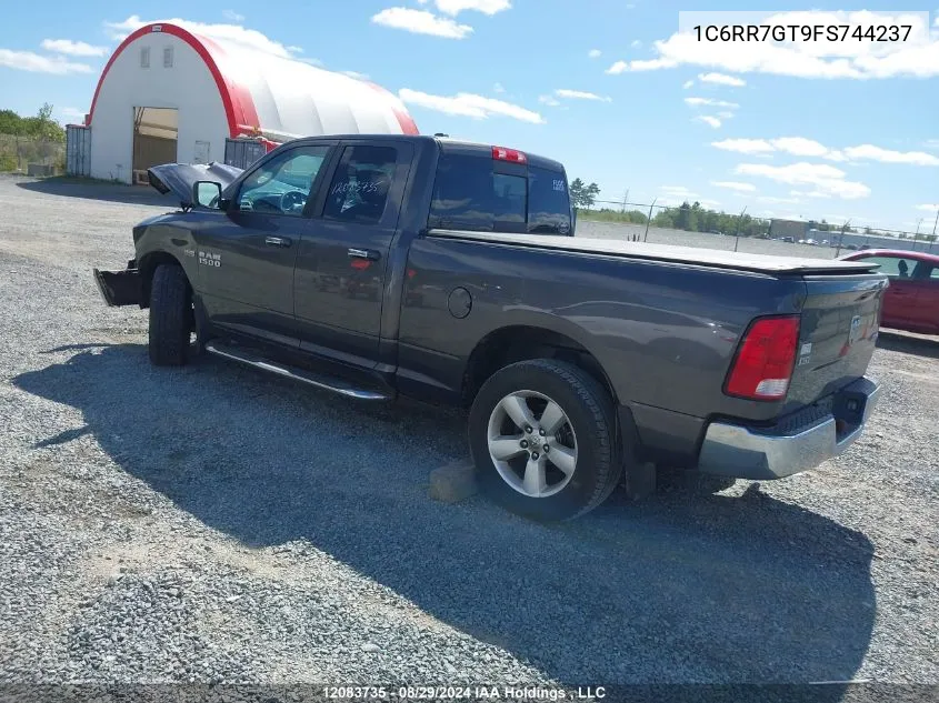 2015 Ram 1500 Slt VIN: 1C6RR7GT9FS744237 Lot: 12083735