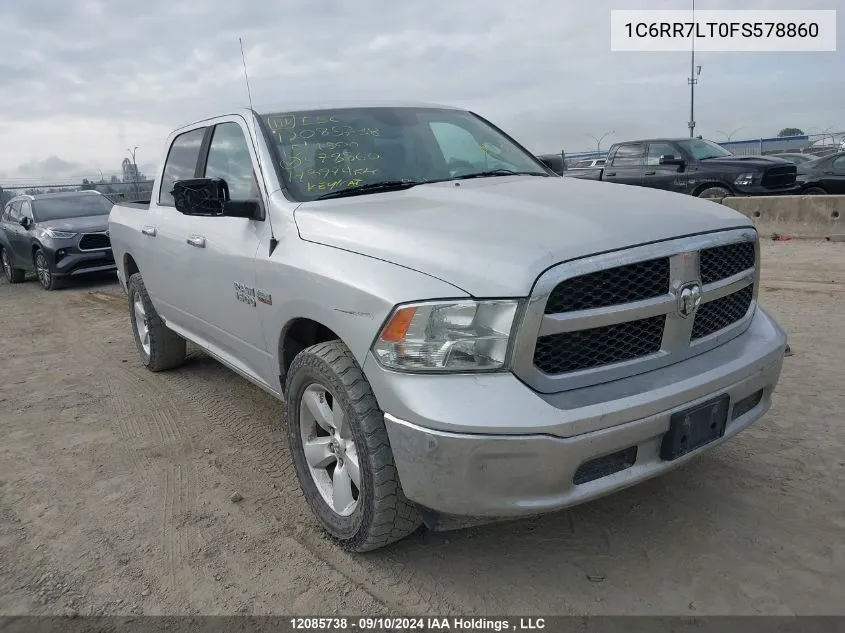 2015 Ram 1500 Slt VIN: 1C6RR7LT0FS578860 Lot: 12085738