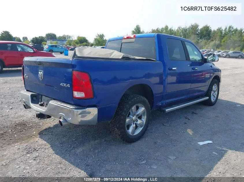 1C6RR7LT0FS625482 2015 Ram 1500 Slt