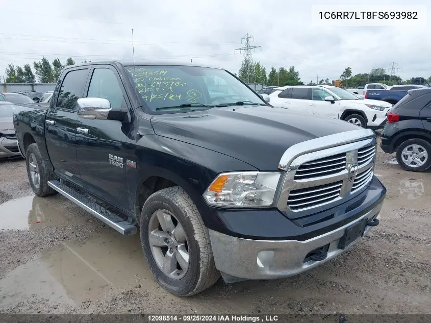 1C6RR7LT8FS693982 2015 Ram 1500 Slt