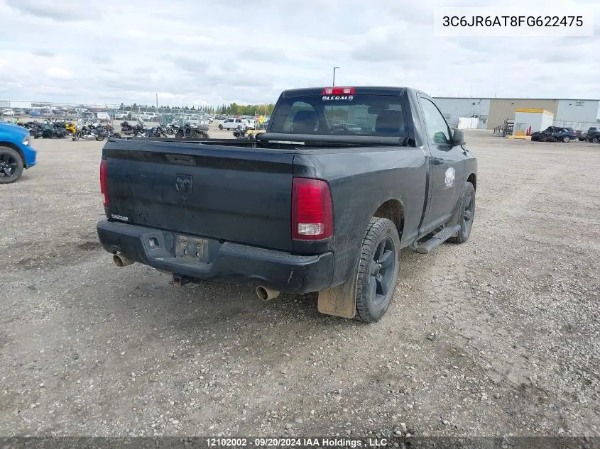 3C6JR6AT8FG622475 2015 Ram 1500 St