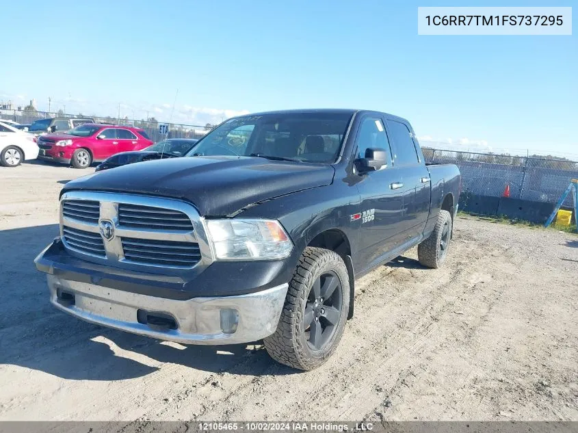 2015 Ram 1500 Slt VIN: 1C6RR7TM1FS737295 Lot: 12105465