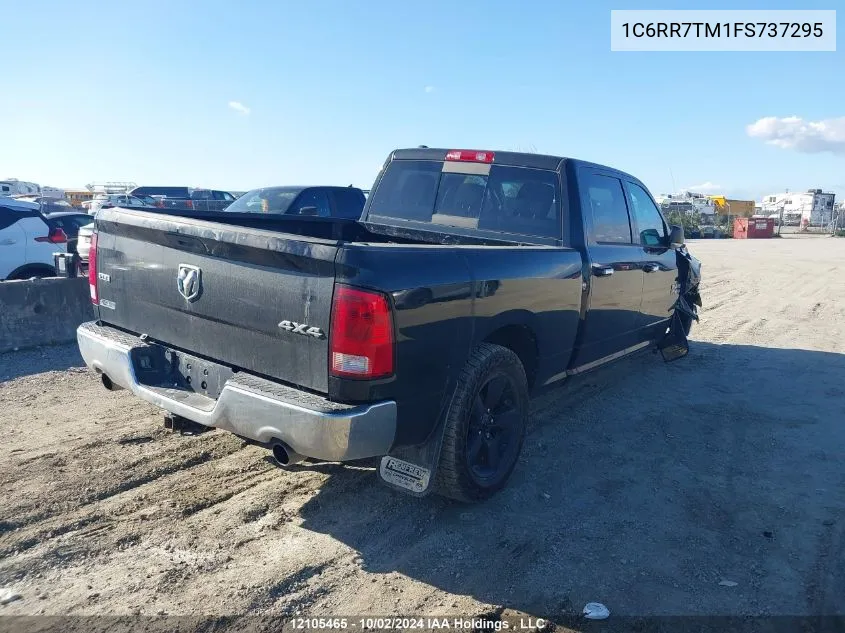 2015 Ram 1500 Slt VIN: 1C6RR7TM1FS737295 Lot: 12105465