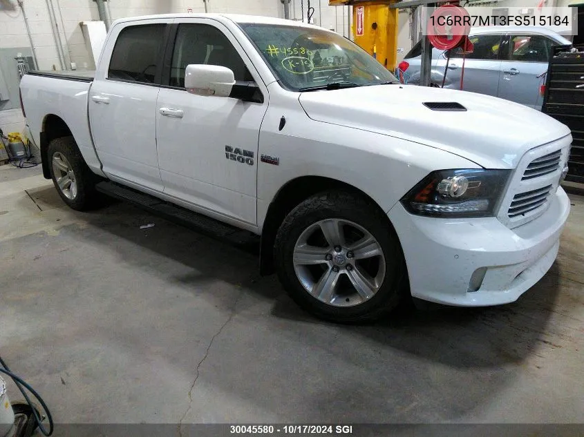 2015 Ram 1500 Sport VIN: 1C6RR7MT3FS515184 Lot: 30045580