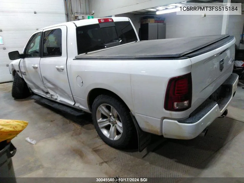 2015 Ram 1500 Sport VIN: 1C6RR7MT3FS515184 Lot: 30045580