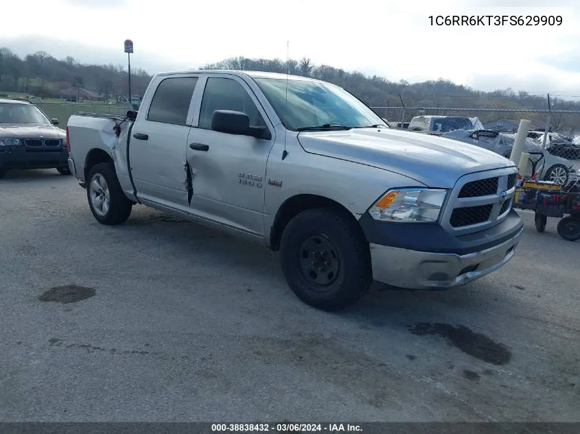 2015 Ram 1500 Tradesman VIN: 1C6RR6KT3FS629909 Lot: 38838432