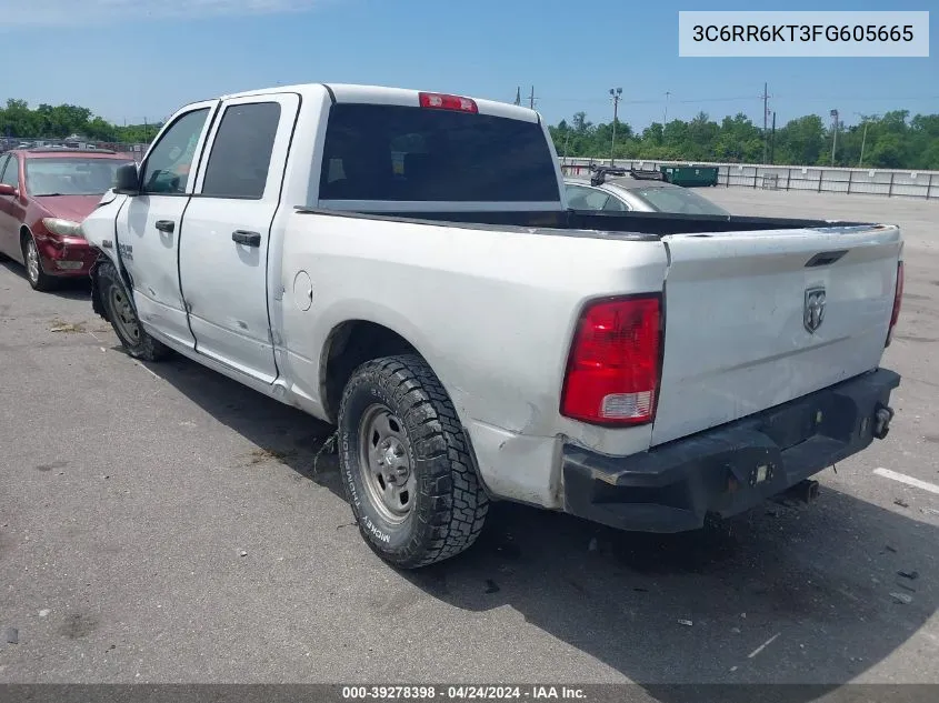 3C6RR6KT3FG605665 2015 Ram 1500 Tradesman