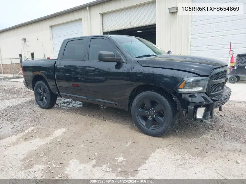 2015 Ram 1500 Express VIN: 1C6RR6KTXFS654869 Lot: 39284915