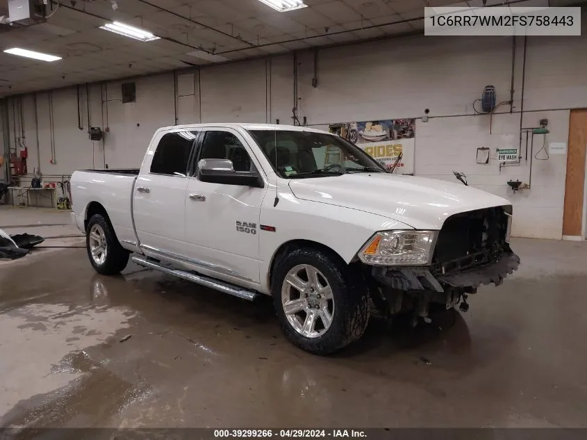 1C6RR7WM2FS758443 2015 Ram 1500 Longhorn