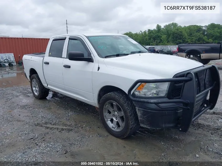 2015 Ram 1500 Ssv VIN: 1C6RR7XT9FS538187 Lot: 39401052