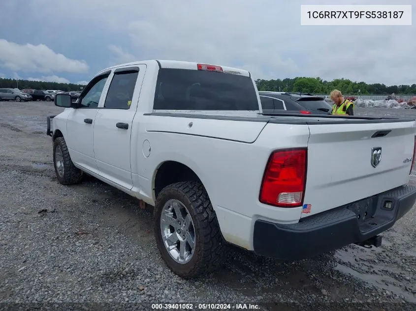 1C6RR7XT9FS538187 2015 Ram 1500 Ssv