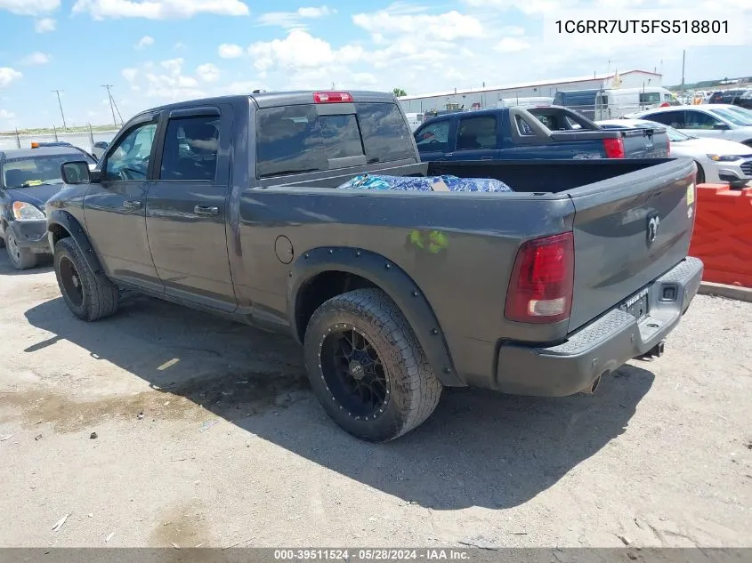 1C6RR7UT5FS518801 2015 Ram 1500 Sport