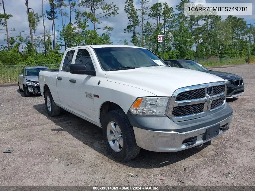 2015 Ram 1500 Tradesman VIN: 1C6RR7FM8FS749701 Lot: 40342741