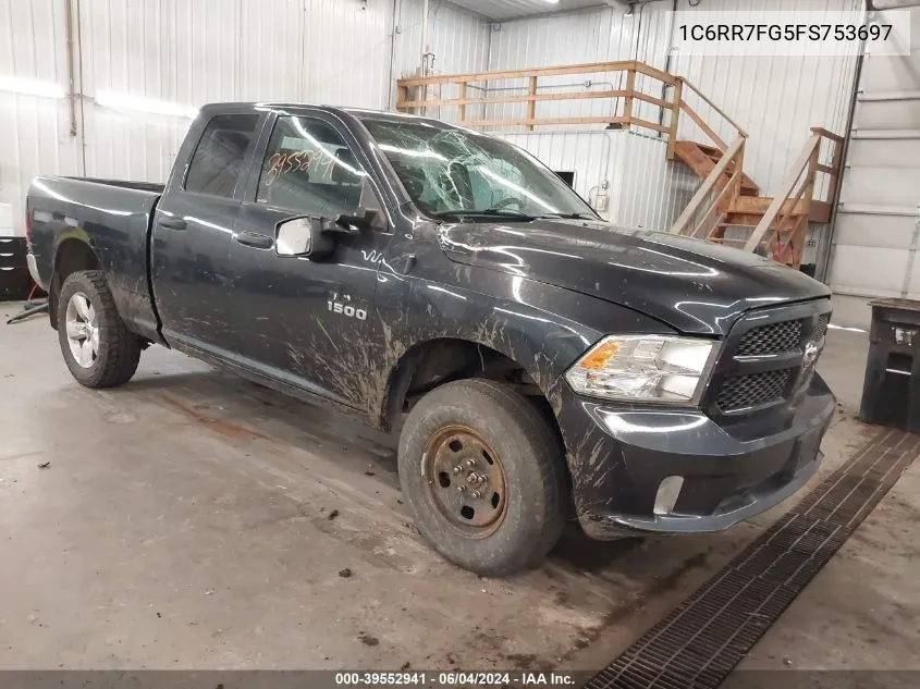 1C6RR7FG5FS753697 2015 Ram 1500 Express