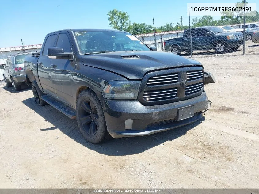 1C6RR7MT9FS602491 2015 Ram 1500 Sport