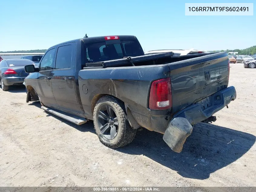 1C6RR7MT9FS602491 2015 Ram 1500 Sport