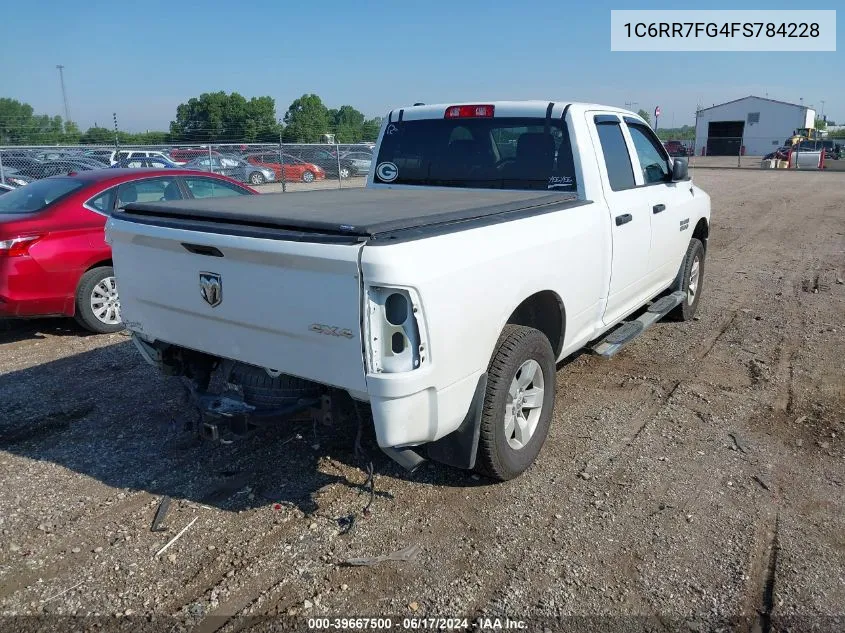 1C6RR7FG4FS784228 2015 Ram 1500 Tradesman