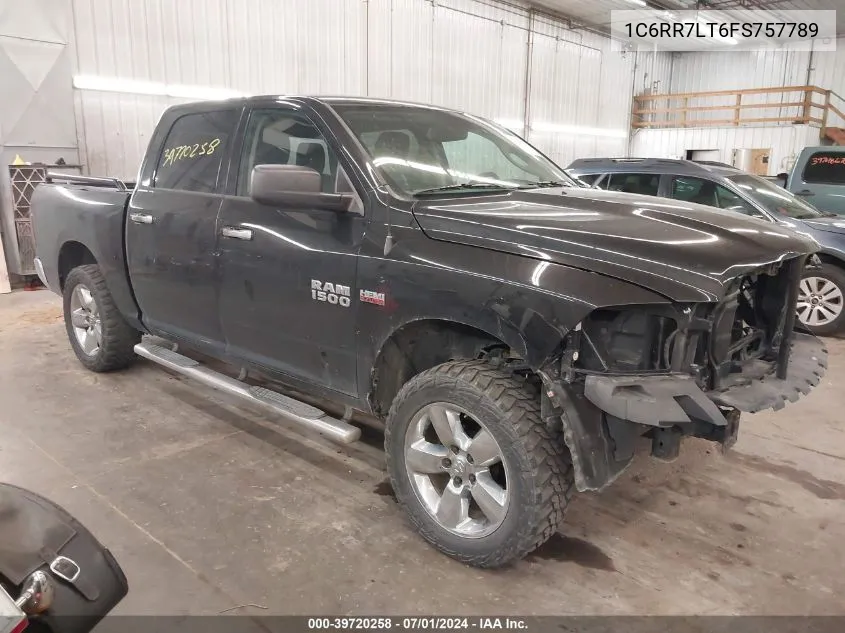 2015 Ram 1500 Big Horn VIN: 1C6RR7LT6FS757789 Lot: 39720258