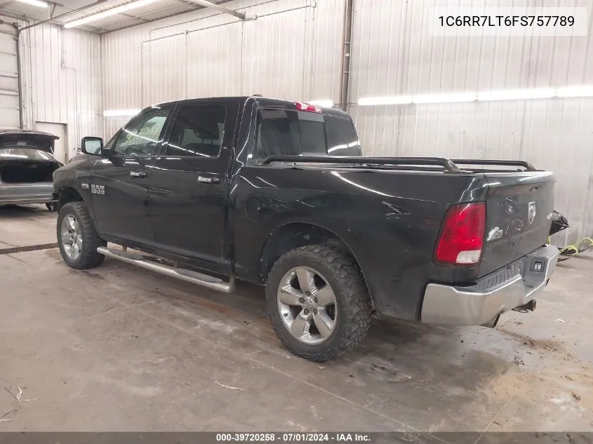 2015 Ram 1500 Big Horn VIN: 1C6RR7LT6FS757789 Lot: 39720258