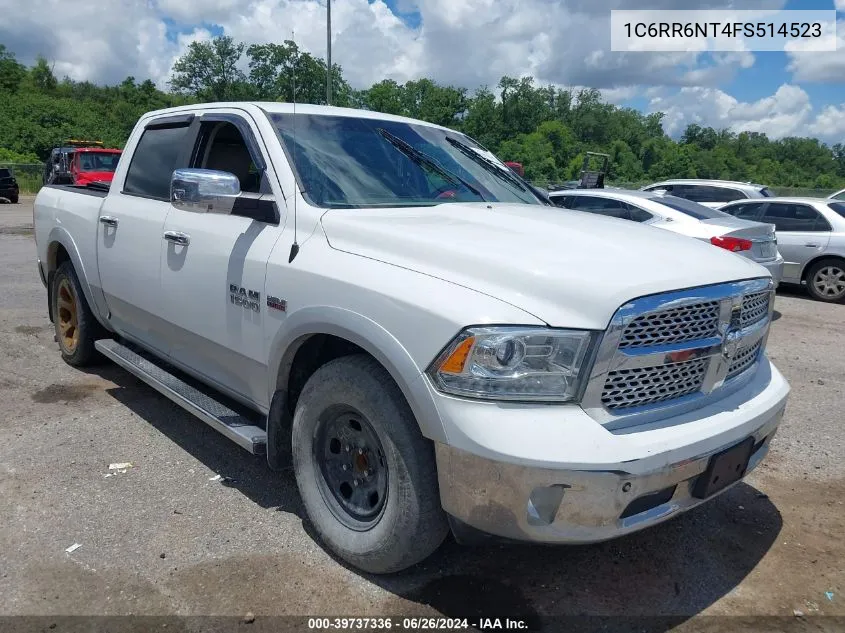 2015 Ram 1500 Laramie VIN: 1C6RR6NT4FS514523 Lot: 39737336