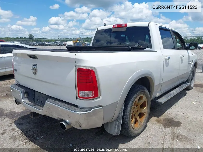 2015 Ram 1500 Laramie VIN: 1C6RR6NT4FS514523 Lot: 39737336