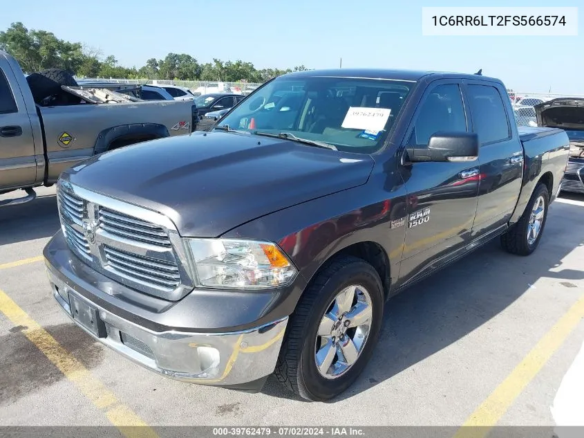 2015 Ram 1500 Lone Star VIN: 1C6RR6LT2FS566574 Lot: 39762479