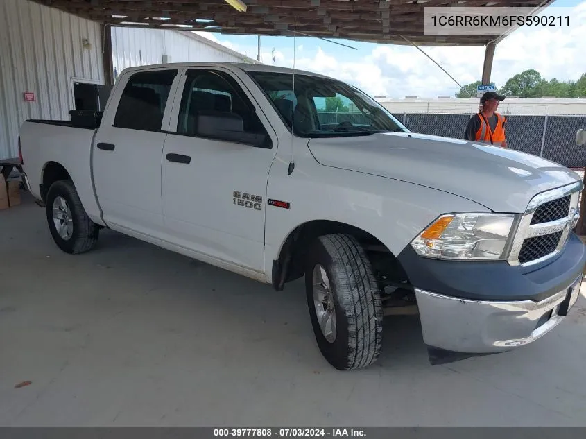 2015 Ram 1500 Tradesman VIN: 1C6RR6KM6FS590211 Lot: 39777808