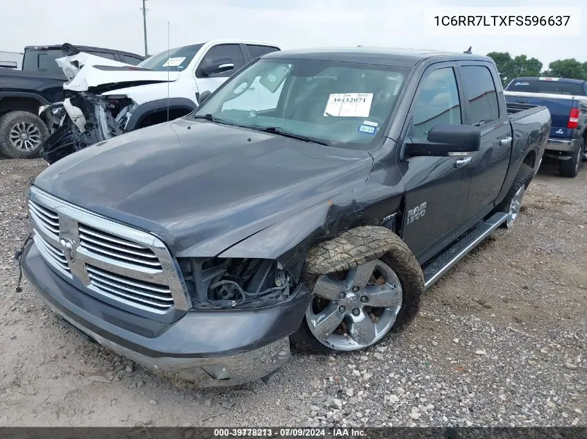 2015 Ram 1500 Lone Star VIN: 1C6RR7LTXFS596637 Lot: 39778213