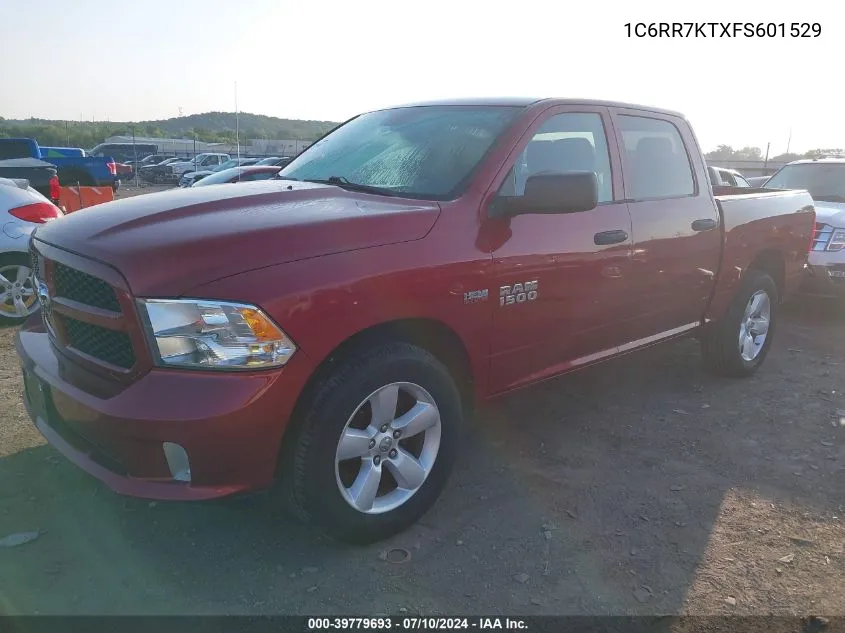 2015 Ram 1500 Express VIN: 1C6RR7KTXFS601529 Lot: 39779693