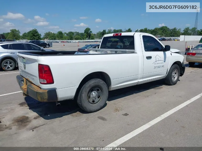 3C6JR6DG7FG609182 2015 Ram 1500 Tradesman