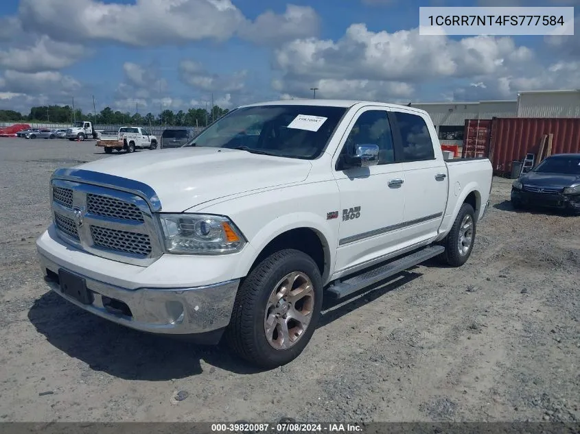 2015 Ram 1500 Laramie VIN: 1C6RR7NT4FS777584 Lot: 39820087