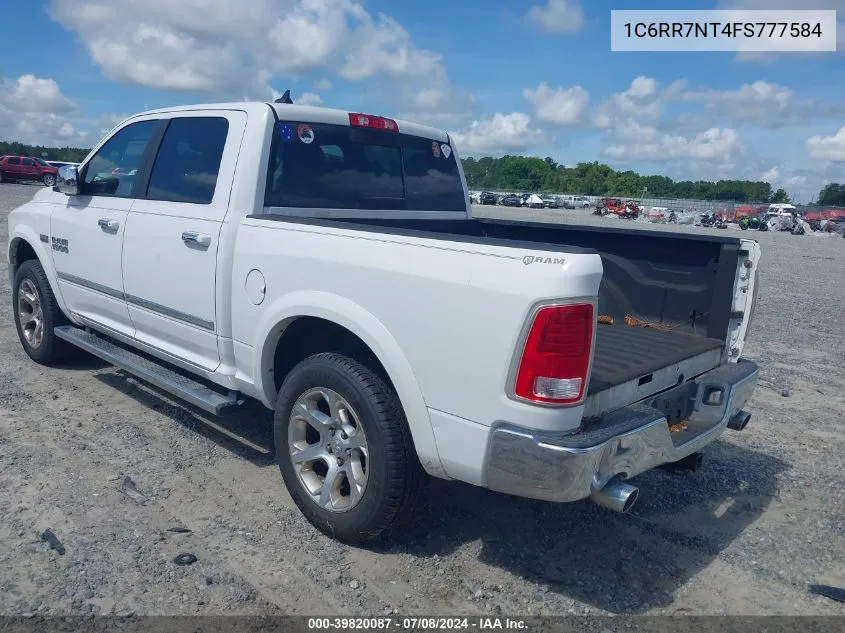 2015 Ram 1500 Laramie VIN: 1C6RR7NT4FS777584 Lot: 39820087