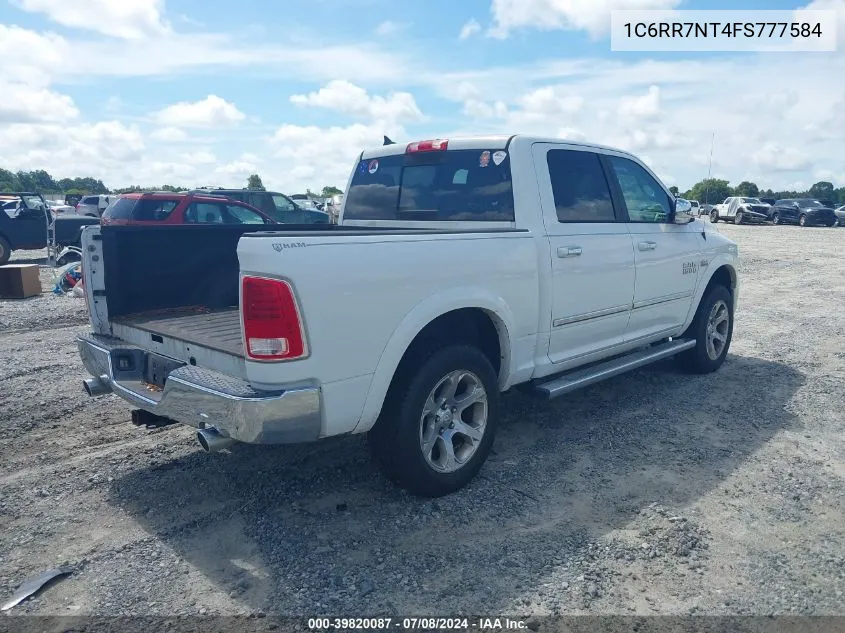 2015 Ram 1500 Laramie VIN: 1C6RR7NT4FS777584 Lot: 39820087