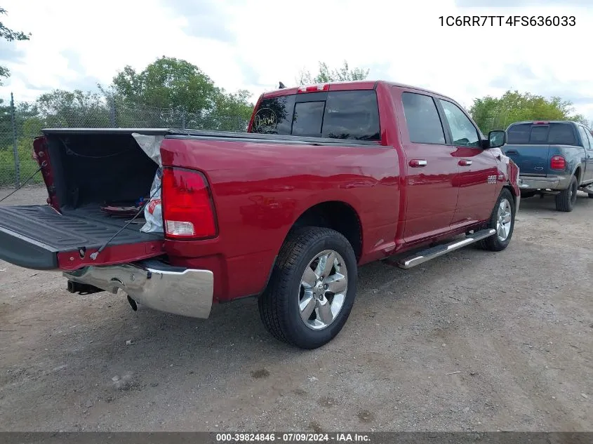 2015 Ram 1500 Big Horn VIN: 1C6RR7TT4FS636033 Lot: 39824846